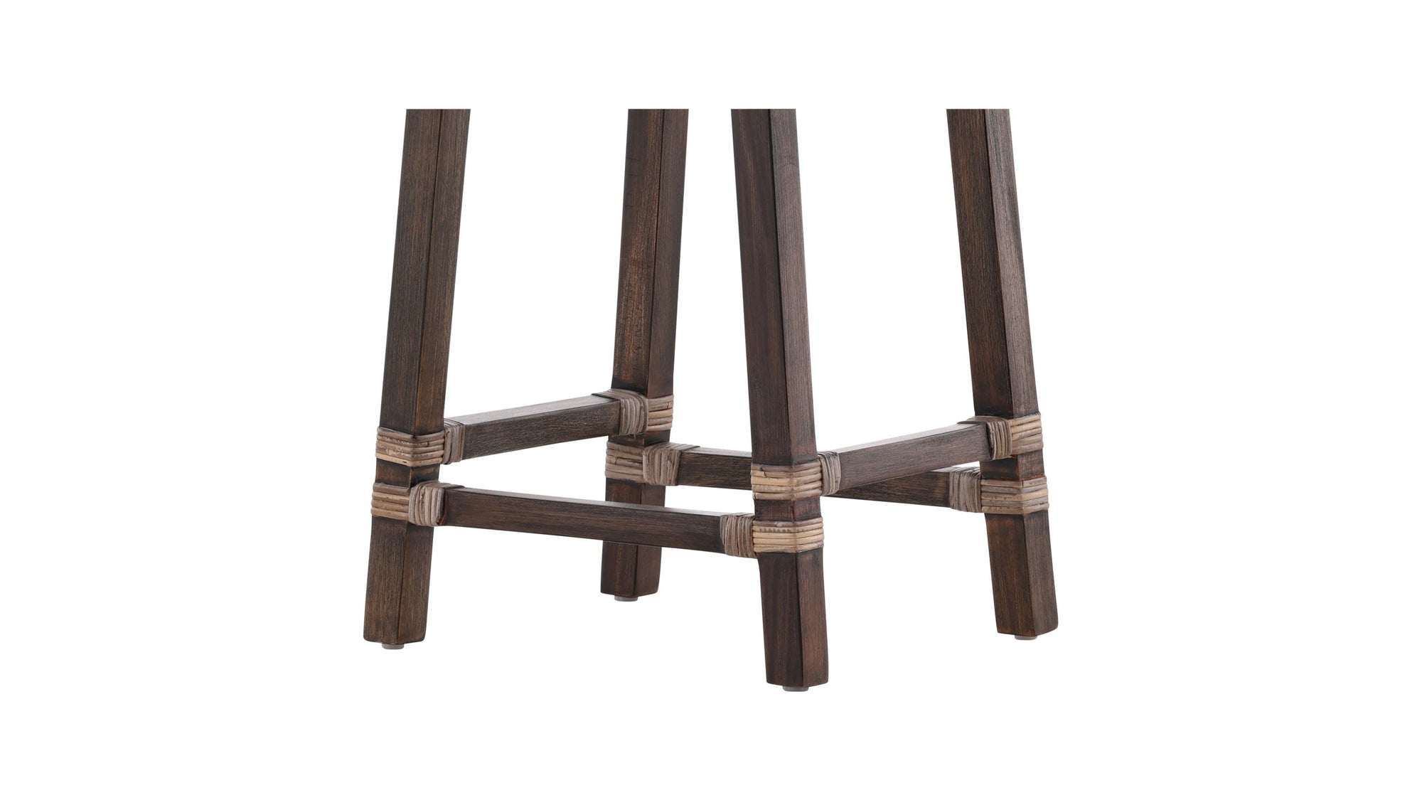 Country - Woven Kubu Counter Stool - Brown