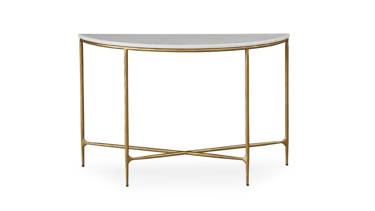 Keswick Demilune Console Table