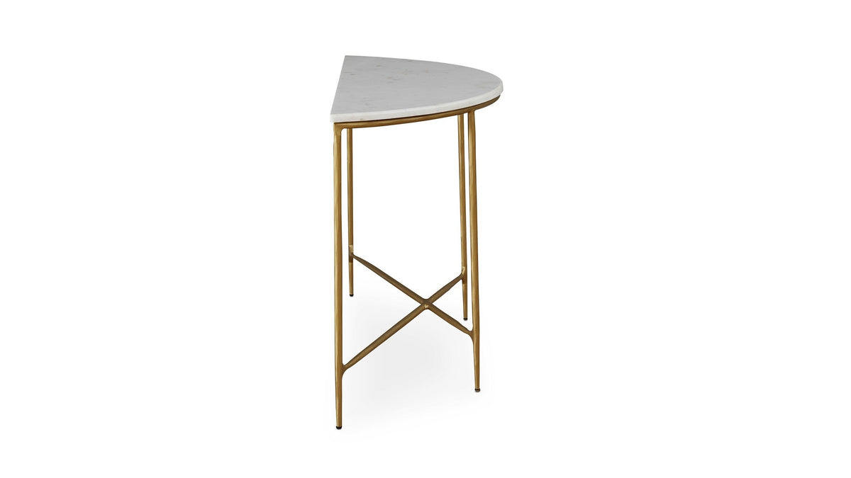 Keswick Demilune Console Table