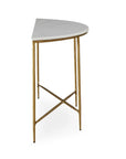 Keswick Demilune Console Table