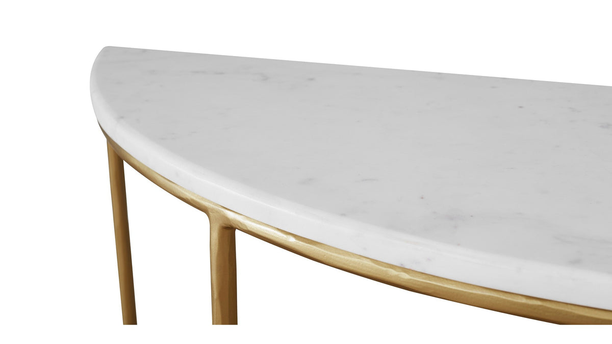 Keswick Demilune Console Table