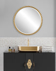 Taza - Round Iron Mirror