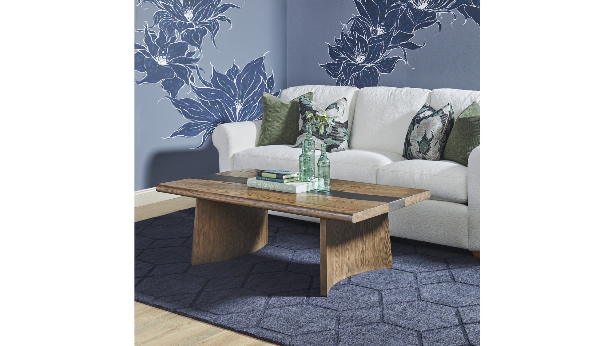 Lyra - Rectangular Coffee Table - Dark Brown