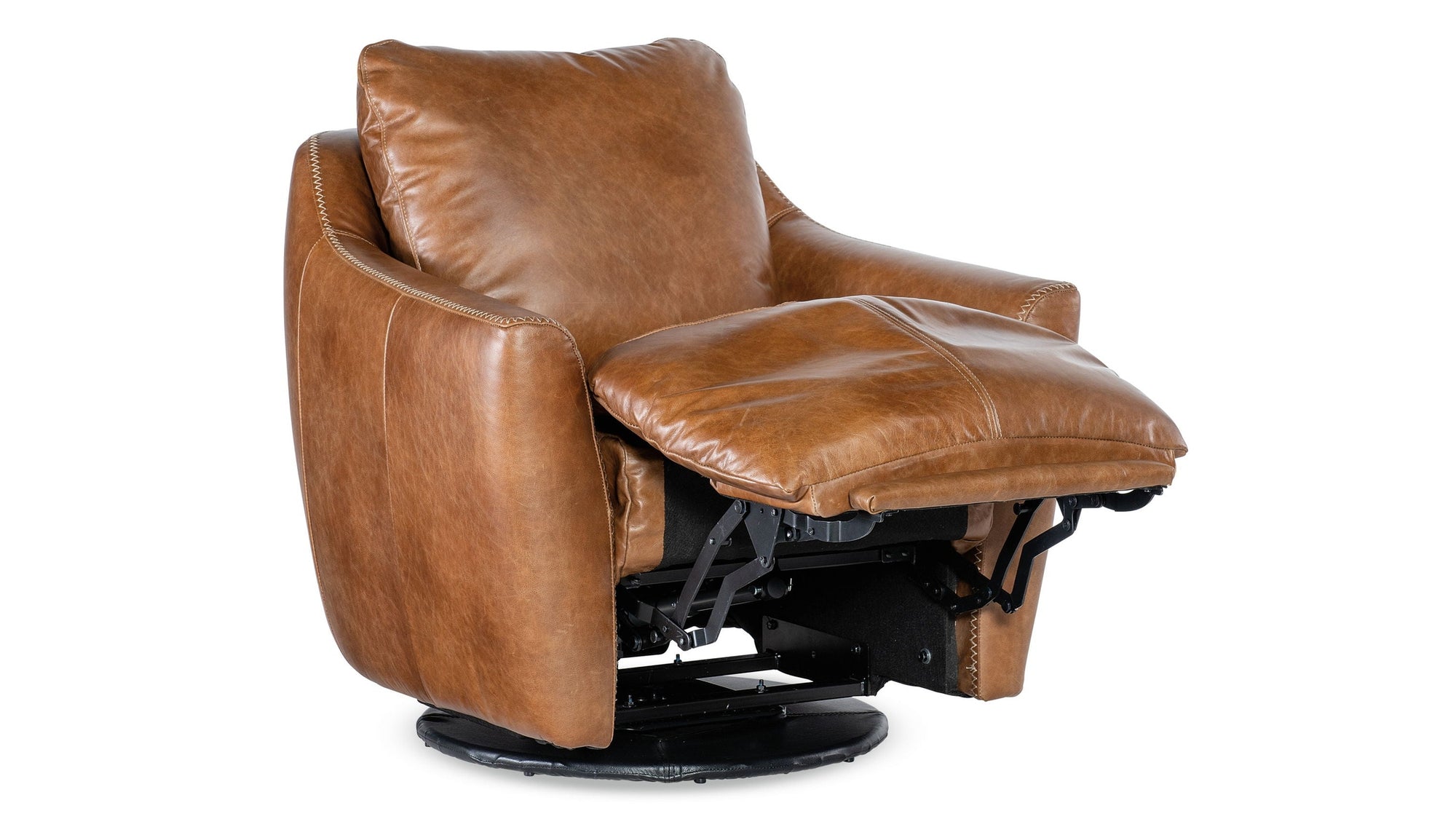 CC - Beau Swivel With Power Footrest - Brown