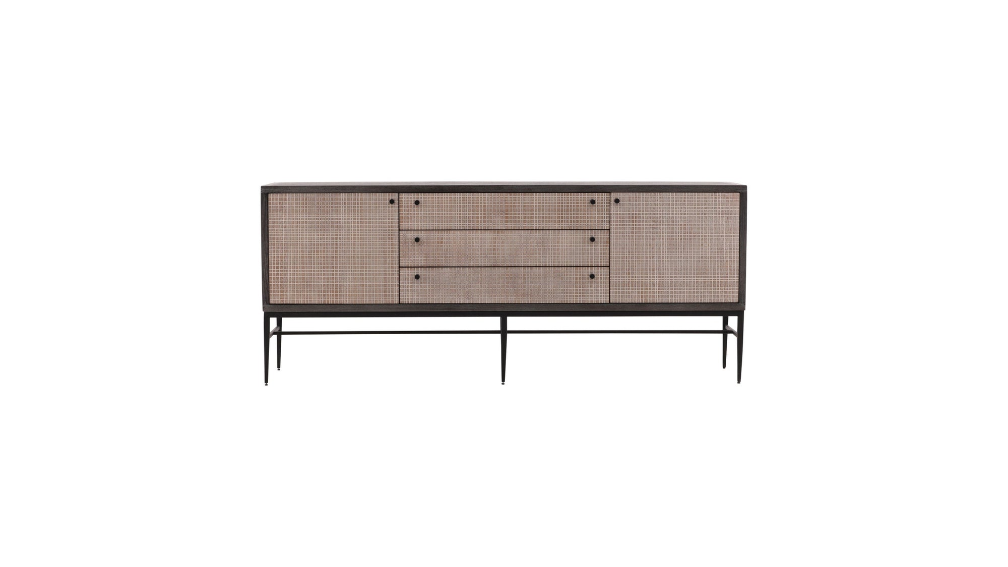 Glacier - Sideboard - Light Brown / Black