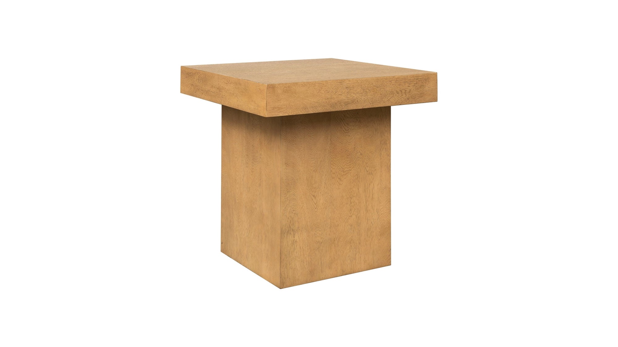 Padula - Large End Table - Light Oak