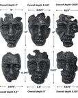 Self-Portrait - Metallic Wall Decor (Set of 6)