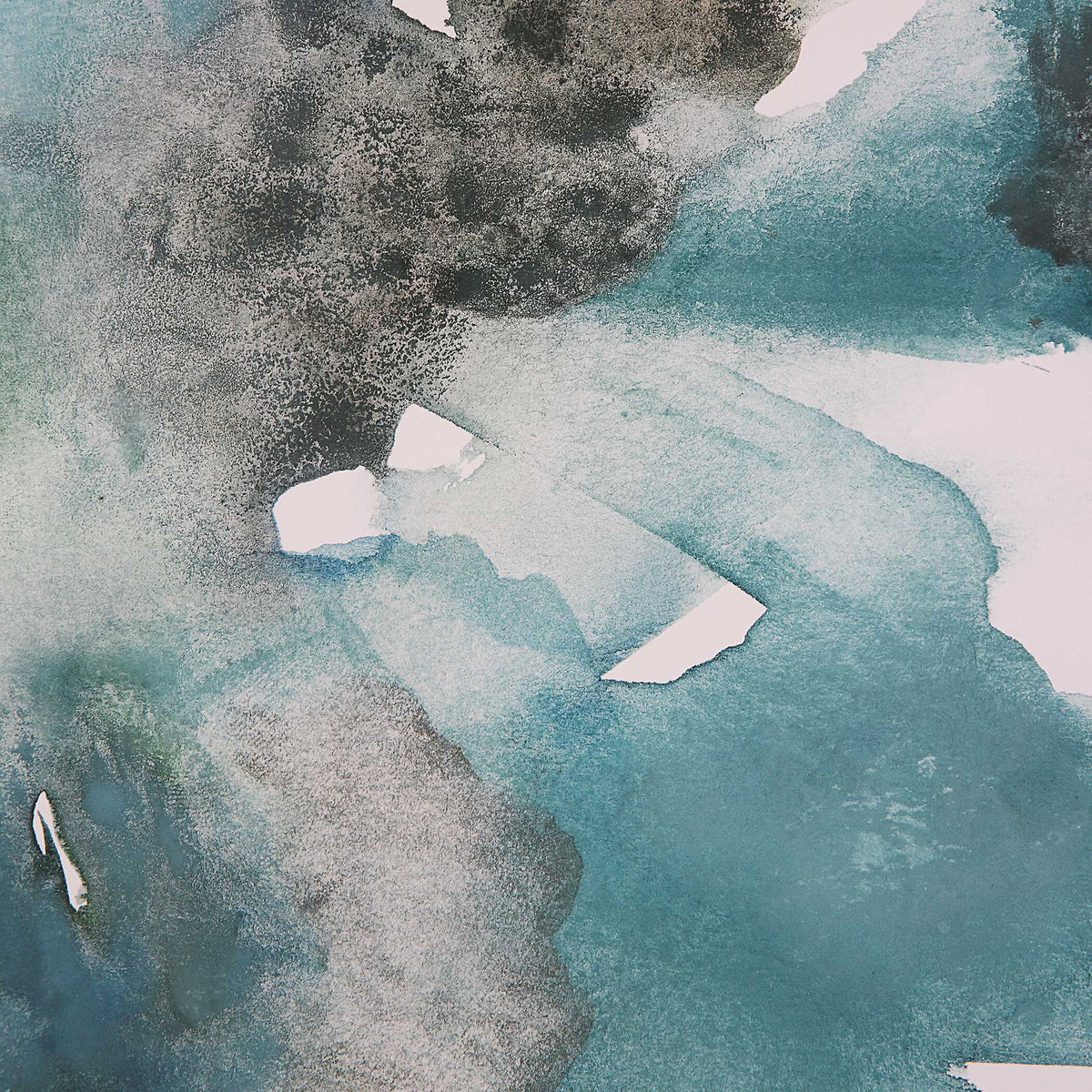 Blueprints - Watercolor Prints Set of 2 - Light Blue