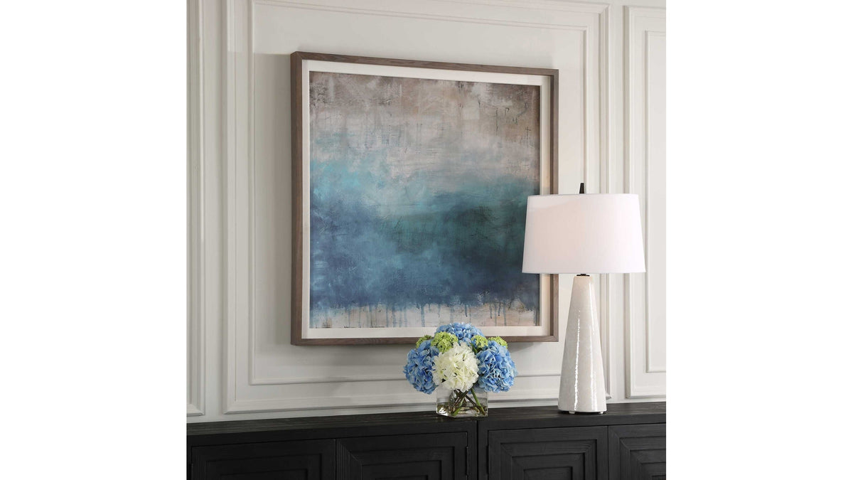 Serenity Paused - Framed Abstract Print