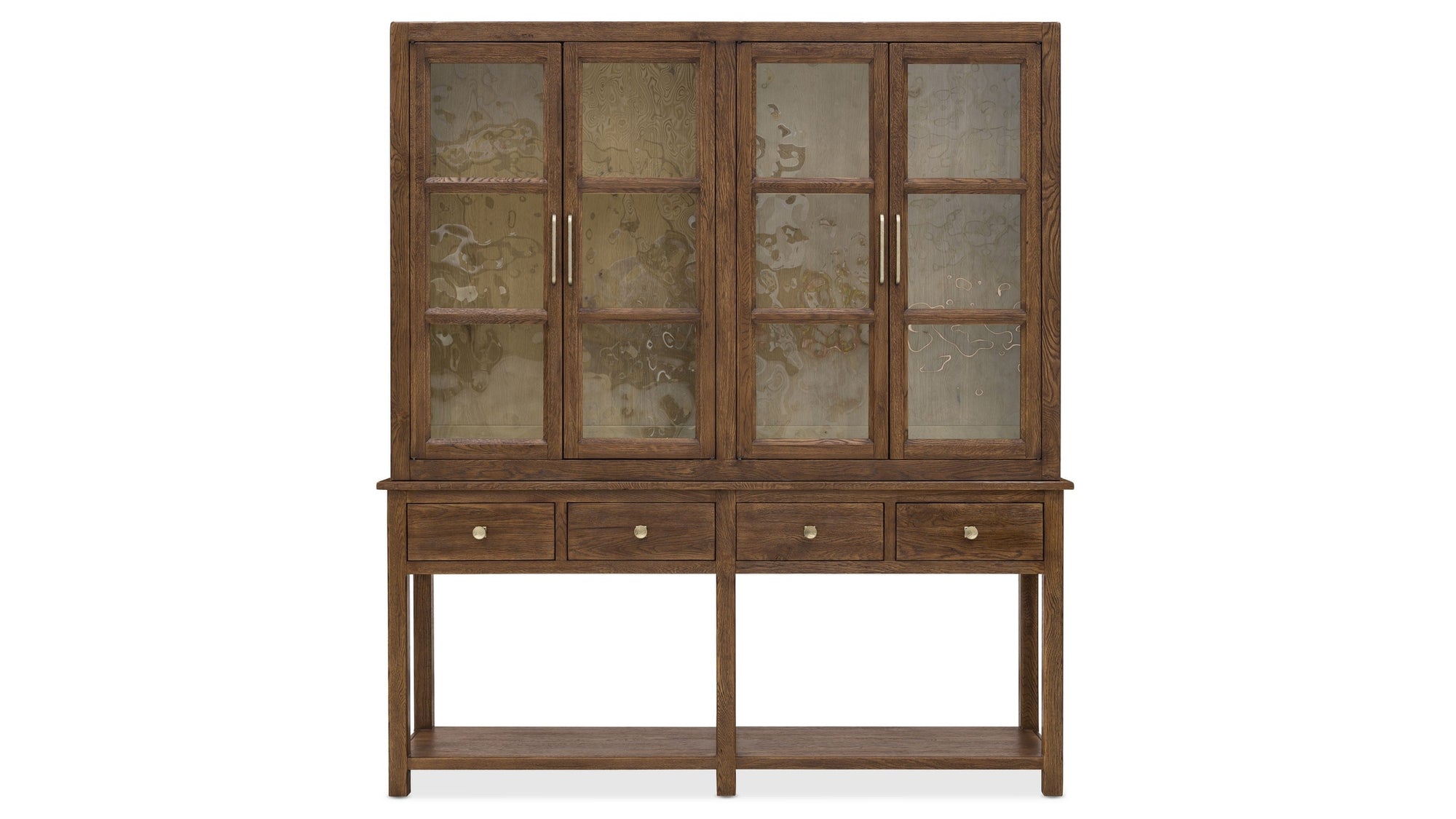 Driftwood - Display Sideboard - Worn Saddle