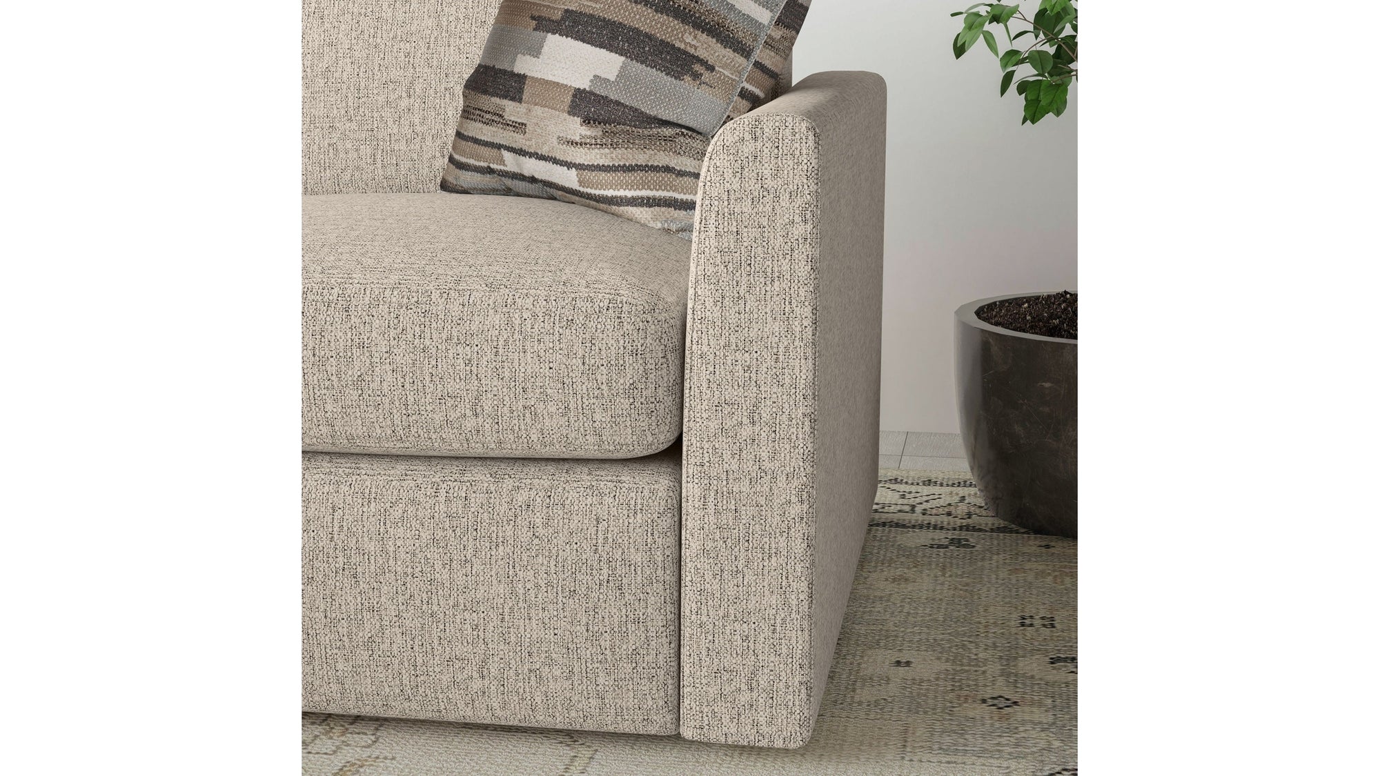 Sky - Fabric Loveseat