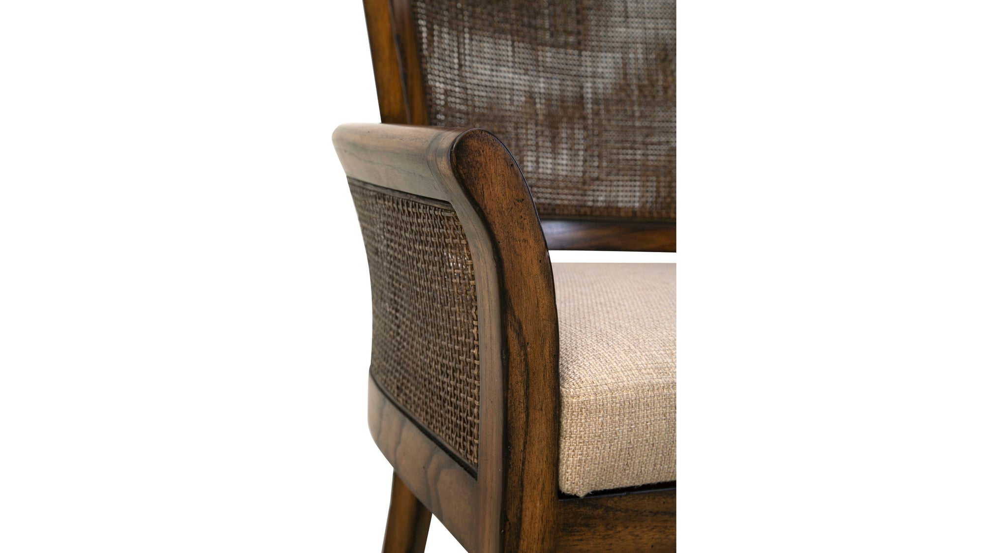 Langley - Arm Chair - Dark Brown