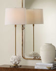 Caronia - Coral Buffet Lamp - Brass / Gold / White