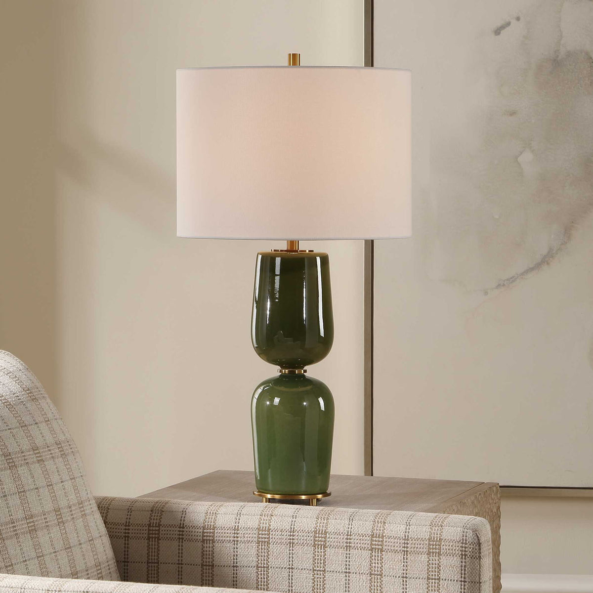 Meyer - Green Table Lamp - Green
