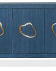 Commerce And Market - Paige Five-Door Credenza - Blue