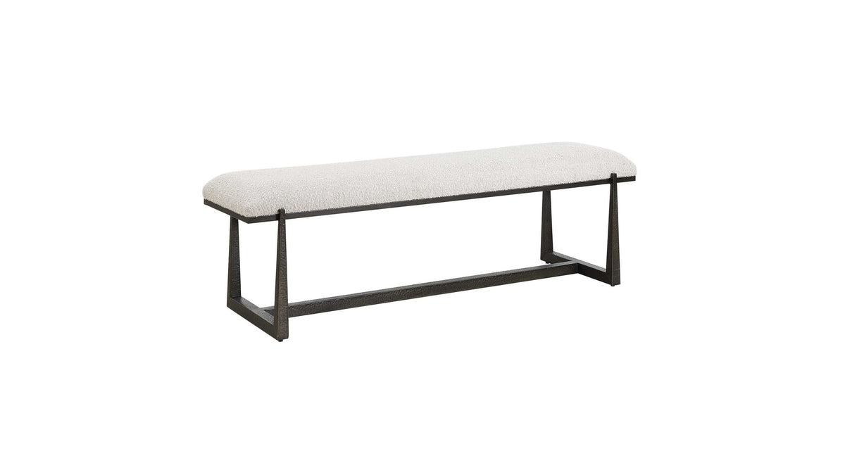 Midas - Long Bench - Black / White