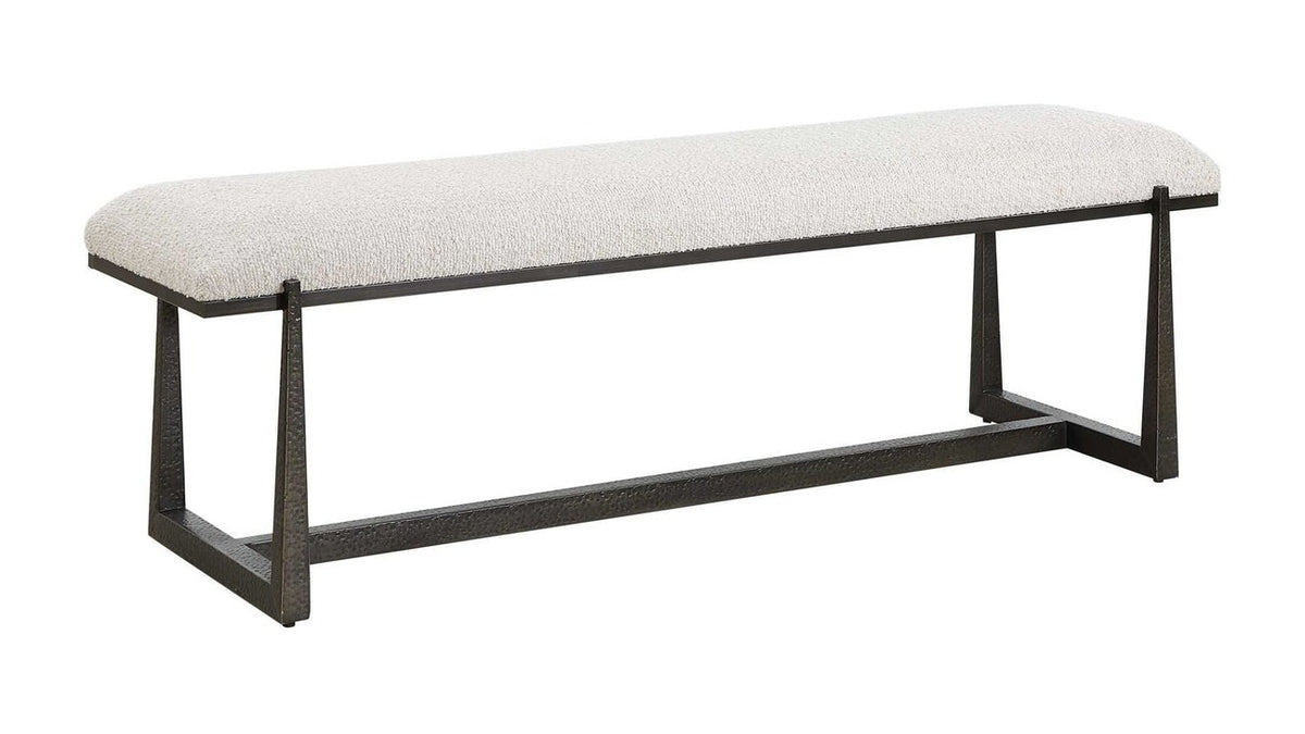 Midas - Long Bench - Black / White