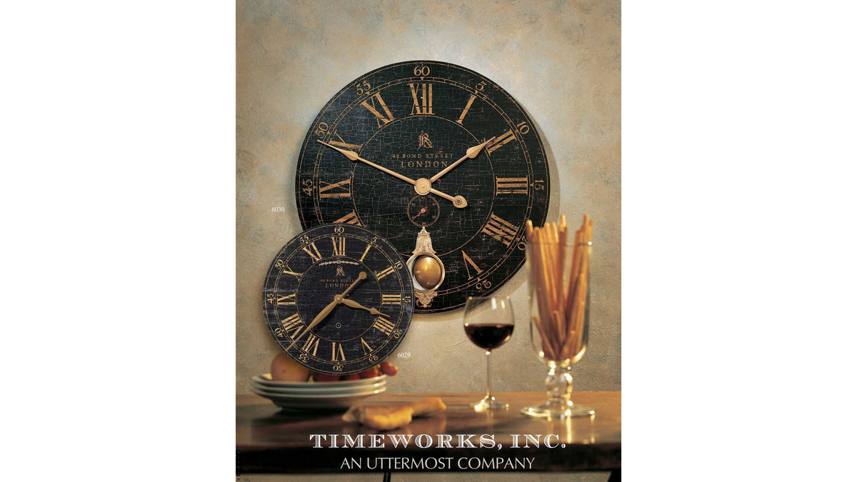 Bond Street - Wall Clock