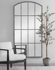 Amiel - Arched Mirror - Ivory