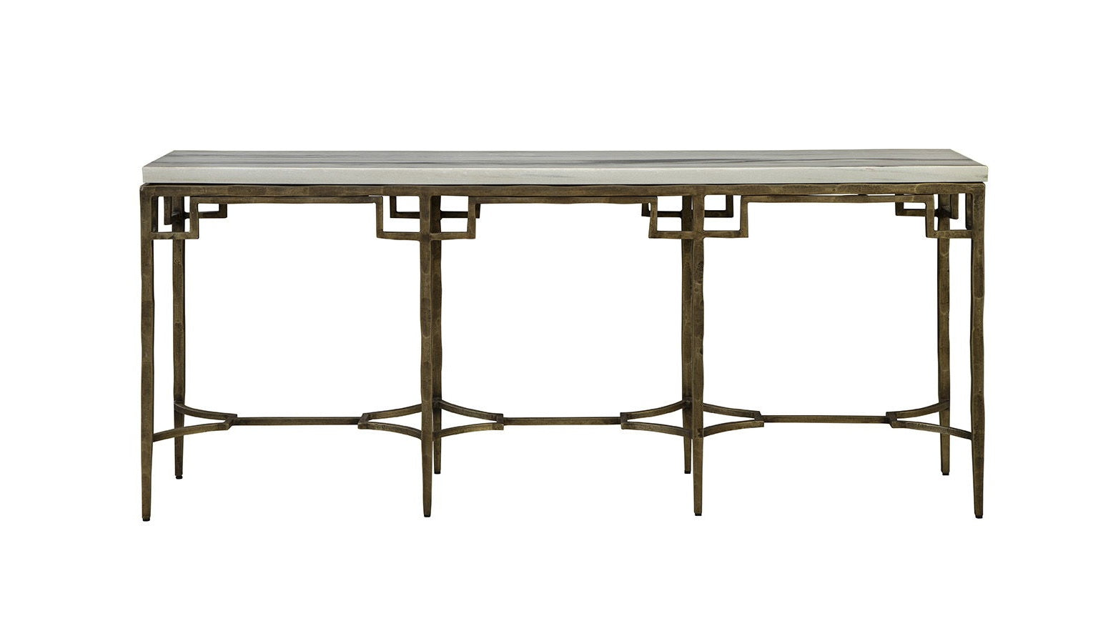 Tours - Console - White / Gold