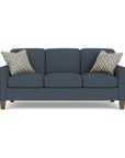 Moxy - Fabric Sofa, Curved Sock Arms