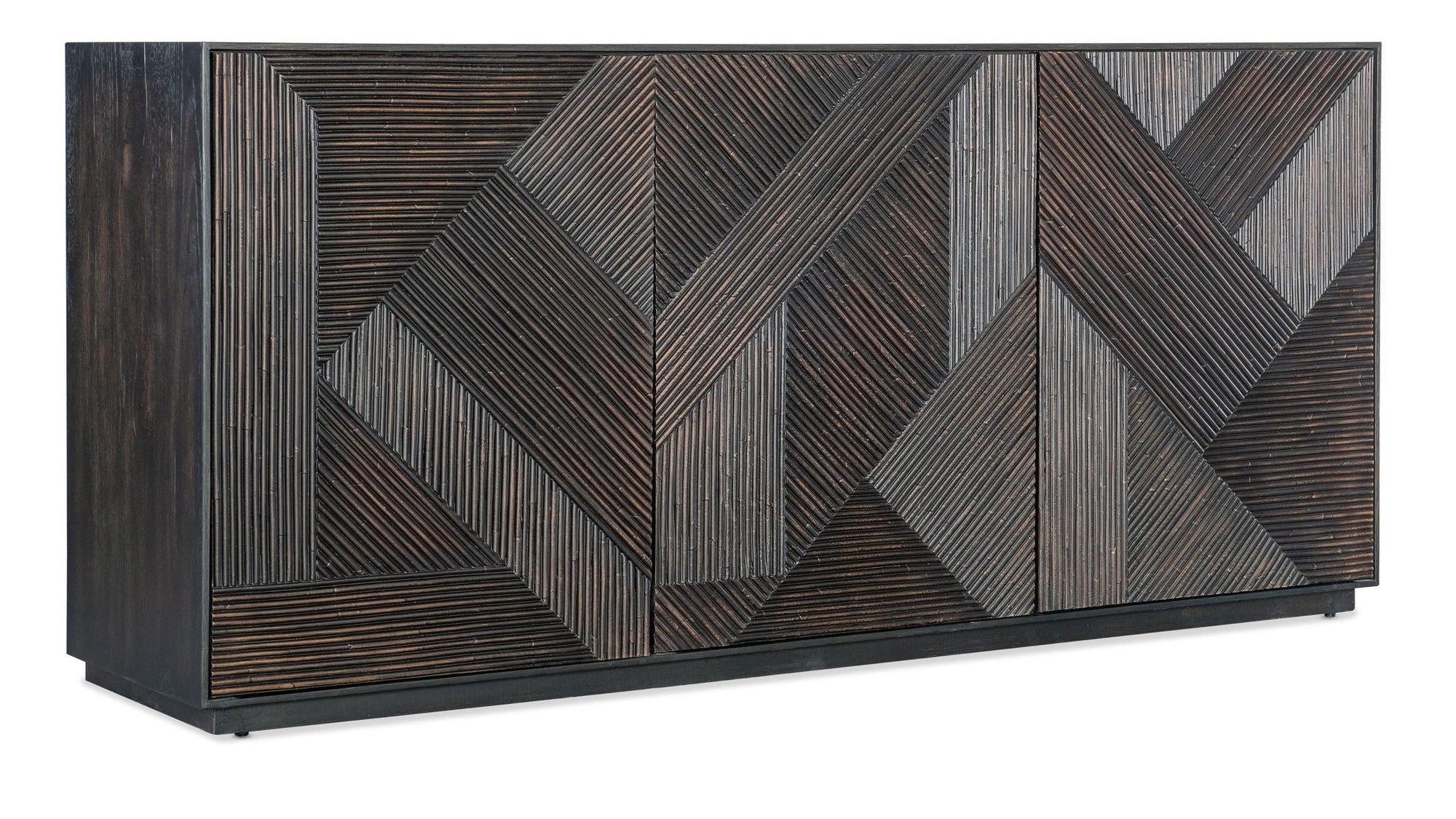 Retreat - Entertainment Credenza - Dark Brown