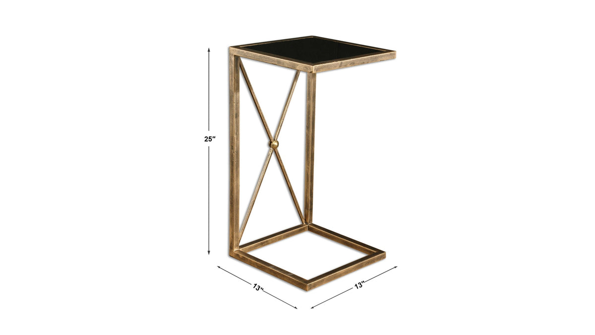 Zafina - Accent Table - Gold