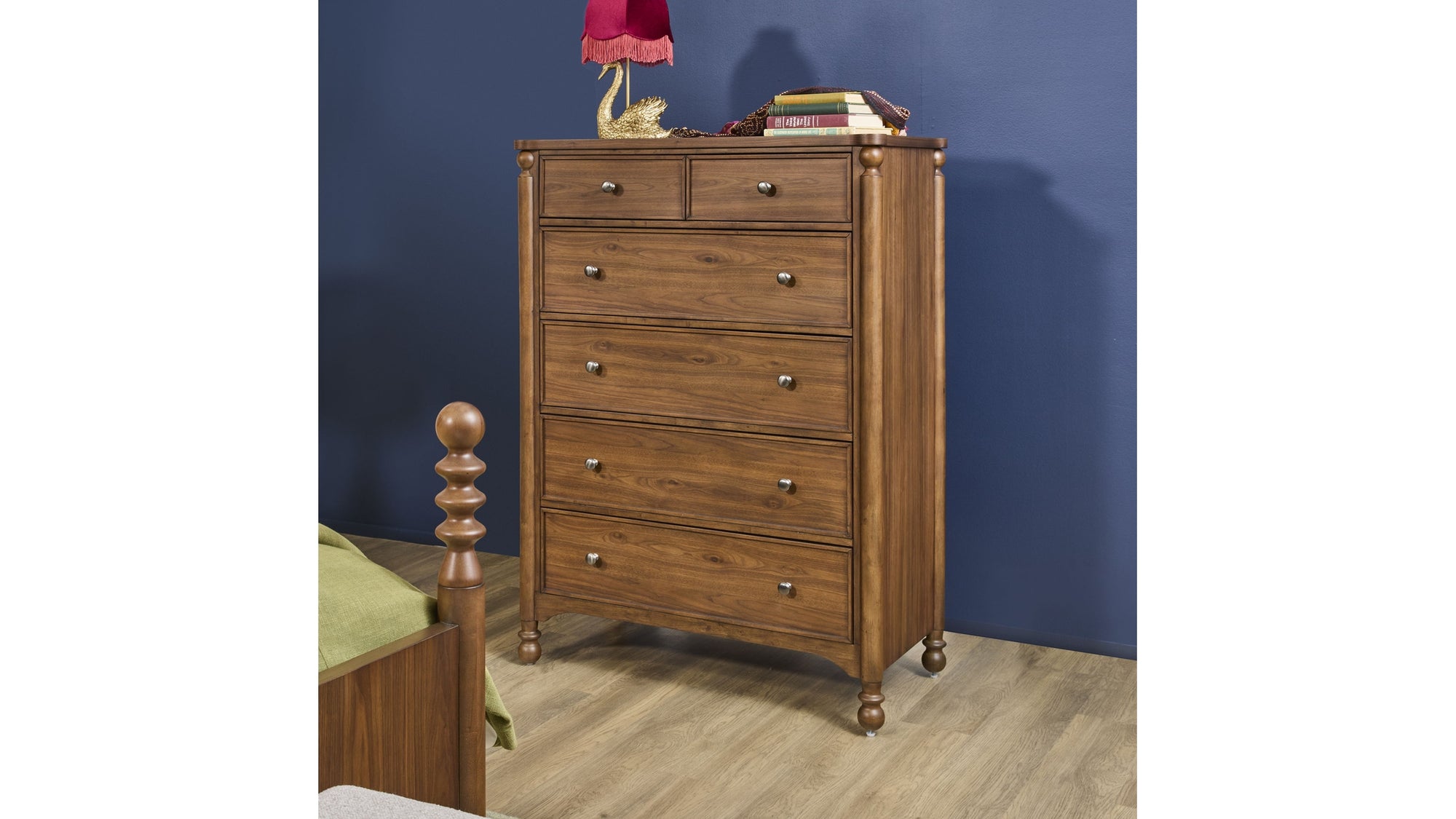 Azalea - Drawer Chest - Walnut