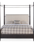Big Sky - California King Poster Bed With Canopy - Black