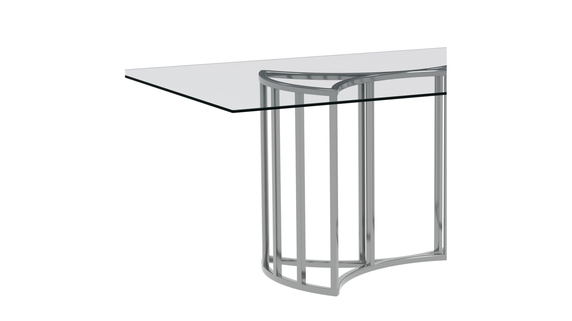 Sophia - Dining Table - Silver