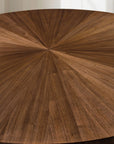 Eleana - Round Dining Table - Medium Wood