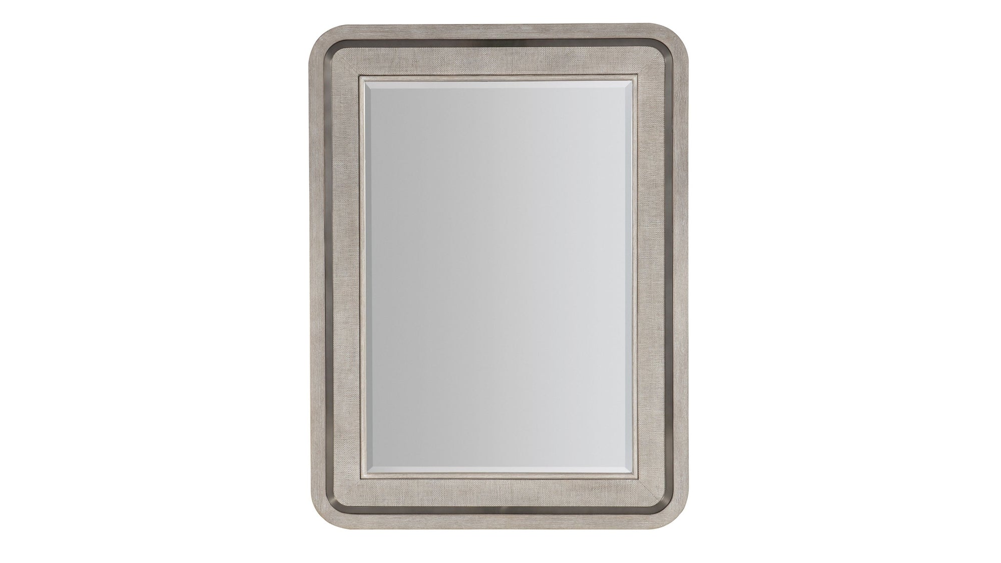 Modern Mood - Raffia Landscape Mirror