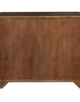Bowtie - 3 Drawer Mid-Century Chest - Dark Brown