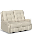 Devon - Reclining Loveseat, Nailhead Trim