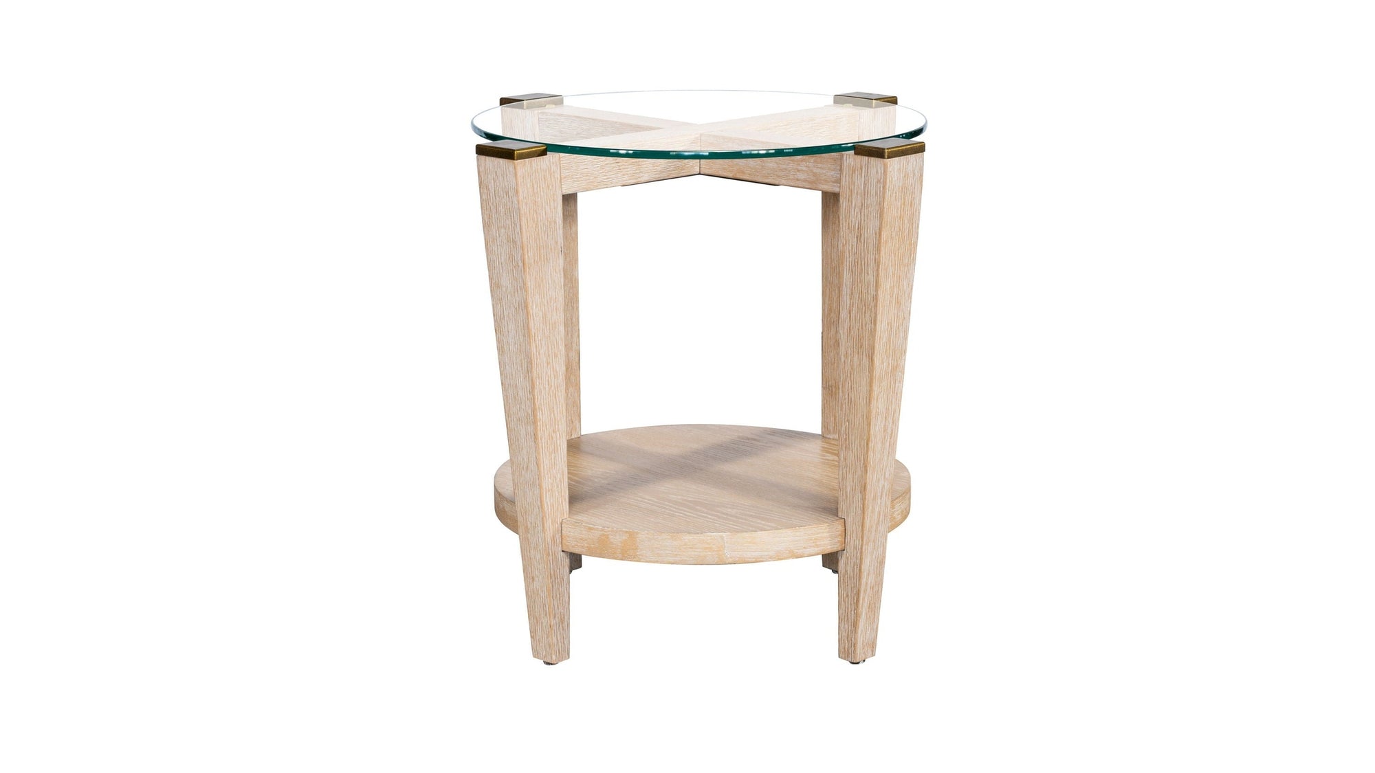 Dunes - End Table - Bleached Oak