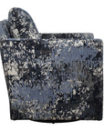 Tisdell - Patterned Swivel/Glider - Blue