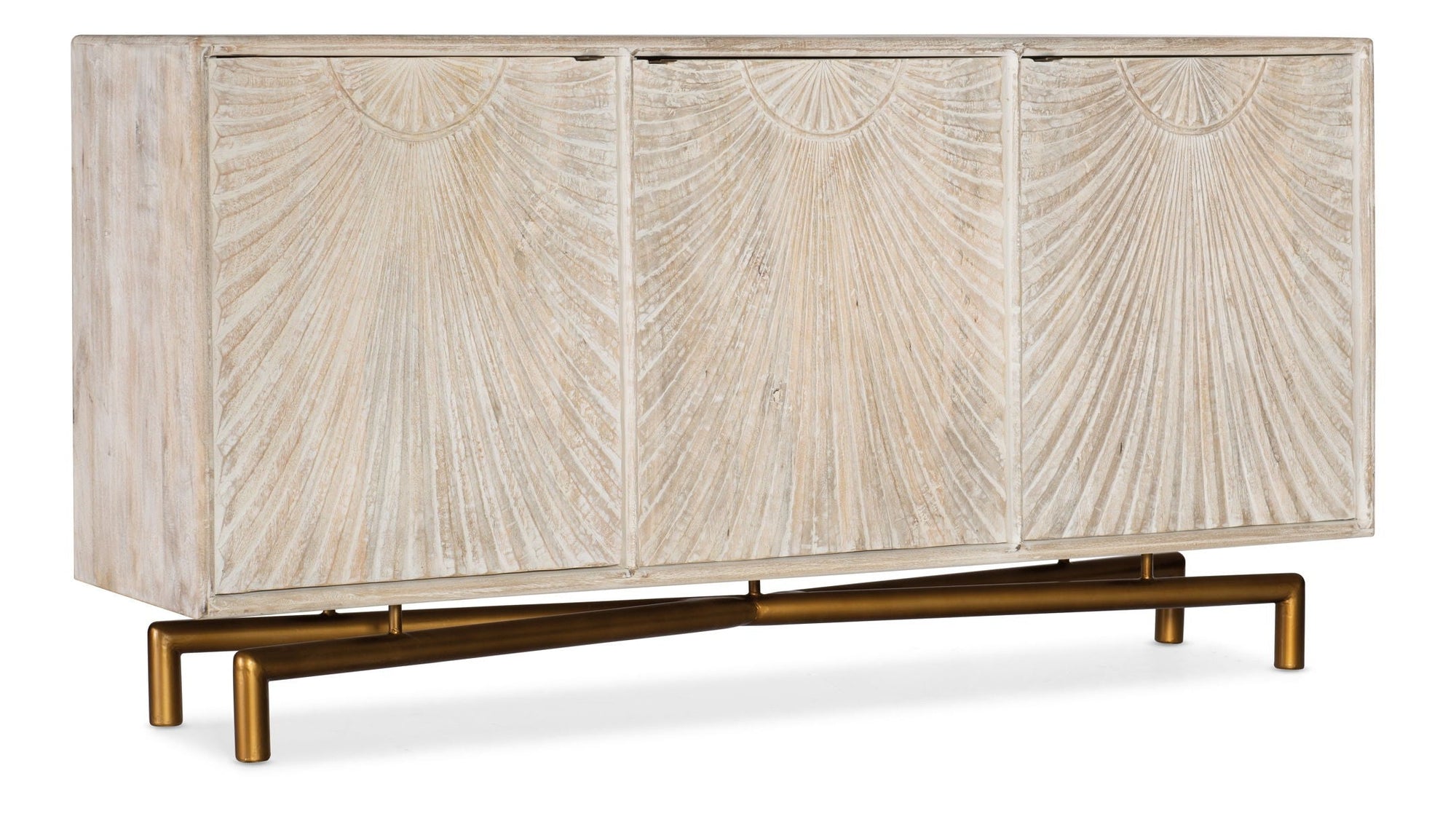 Entertainment Console 70" - Light Wood - Beige