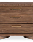 Eleana - Three Drawer Nightstand - Light Caramel