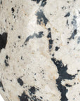 Nest Trio - Indoor-Outdoor Stone Eggs (Set of 3) - Black / White