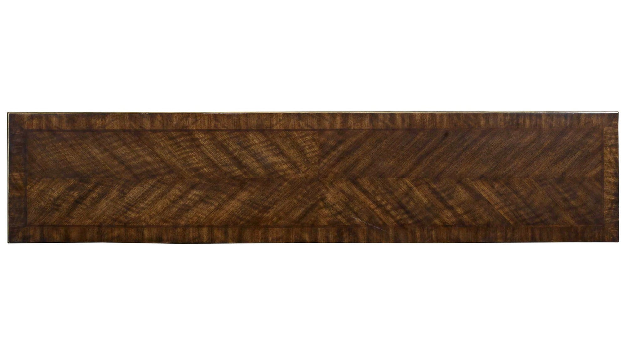Melange - Presidio Console Table - Dark Brown