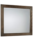 Crafted Oak - Landscape Mirror Beveled Glass