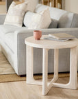 Reston Round End Table