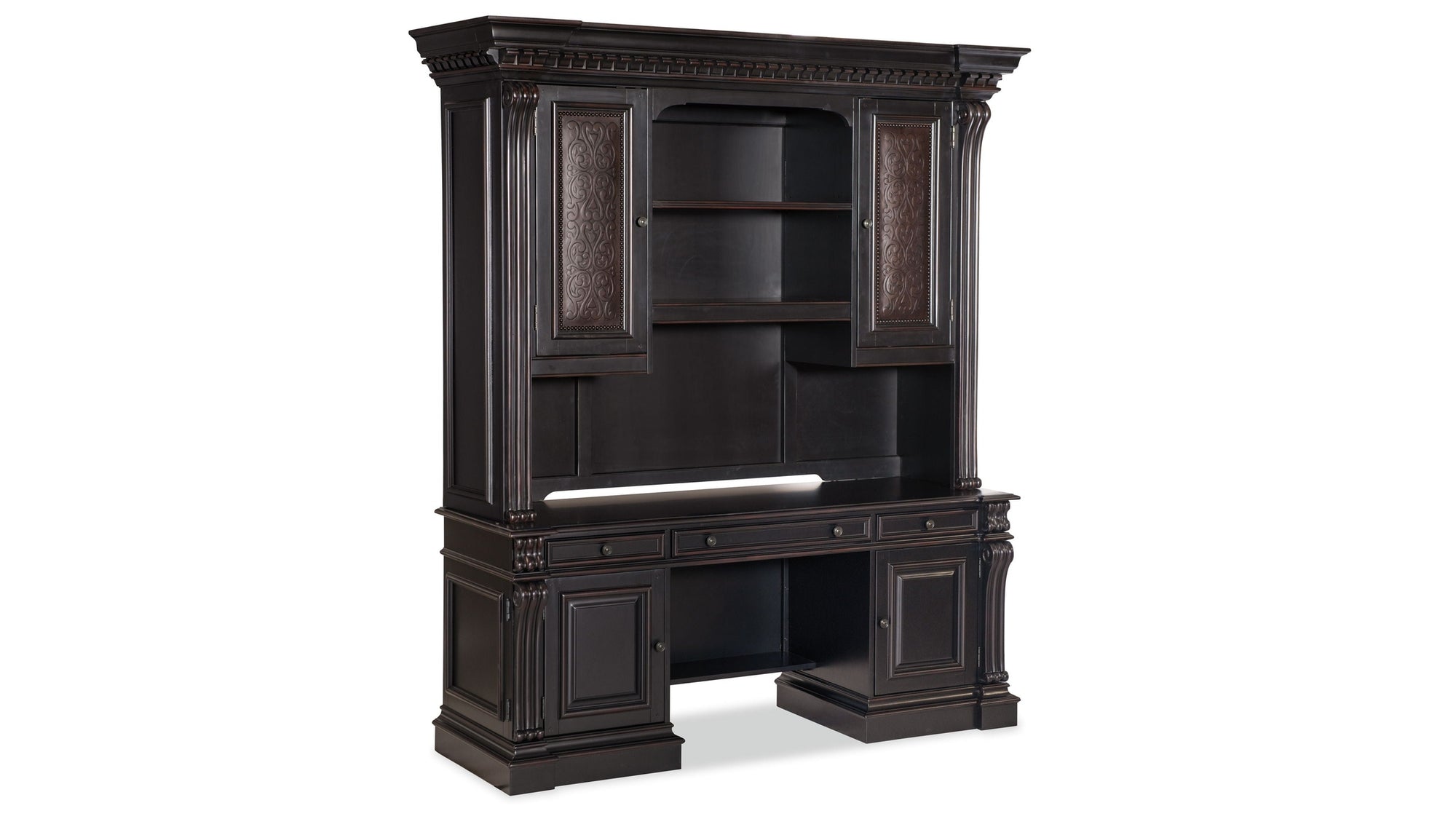 Telluride - Computer Credenza - Black