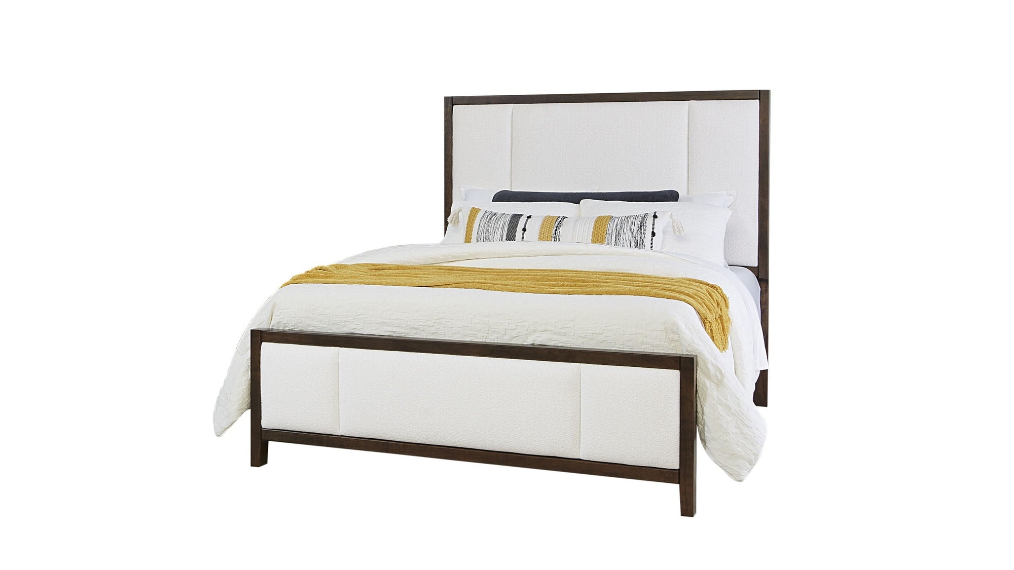 Crafted Cherry - Erin's Upholstered Bed