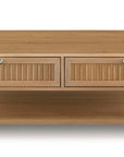 Newbury Ribbed Drawer Cocktail Table