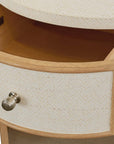 Newbury Round Open Front End Table