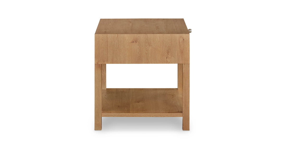 Newbury Ribbed Drawer End Table