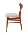 Johnson - Side Chair - Light Brown / Beige