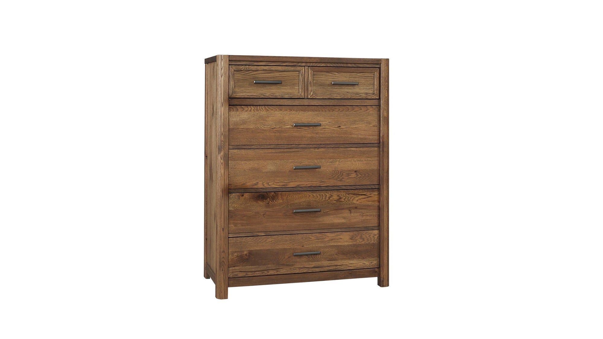 Crafted Oak - Chest 5 Drawers