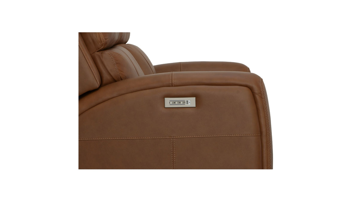 Linden - Power Reclining Loveseat With Power Headrests &amp; Lumbar
